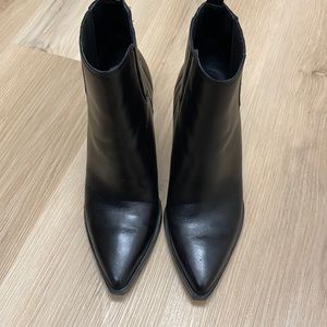 Marc fisher black booties